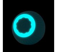 Generico Balle Mobile Pour Chiens, Balle Interactive Pour Chien - Chiens À Roulement Automatique Activées Par Le Mouvement - Produits Pour Chiens Mobiles À Boule Rotative Active À 2 Mod