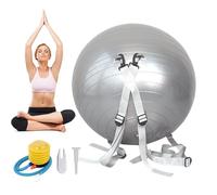Generico Balón Auxiliar para Volteretas | Multifuncional Balón with Weight | Correas Ajustables para Hombros, Antideslizante Design, Capacity 250 kg for Gimnasio y Entrenamiento