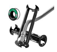 Generico Basin Wrench - 7.28 Inch Double Metal Set | Universal Under The Plumbing Tool With Sealing Tape | Tap Installation Key | Device