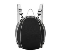Genérico Basketball: Black, Waterproof Polyester, 20 Litre Large Capacity, Adjustable Shoulder Strap, Single Ball Compartment, Ventilated Shoe Pocket, for Accessory