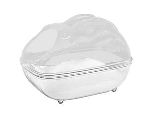 Generico Bath of Baths for Chinchilla - Hamster Sandbox | Hamster Sandbox | Transfone Bungee Bath, Animal Body Cleansing for Gerbils and Rodents