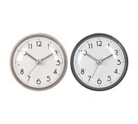 Generico Bathroom Clock - Waterproof Timer, Easy-to-Read Analogue Clock, Battery , Humidity Resistant Hanging Clock | Home Office Living Room Kitchen Refrigerator