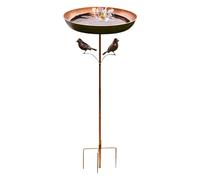 Generico Bathroom for - Iron Basin 32.28 Inches Height 12.01 Inches | Metal Garden Feeder with Rust Resistant Finish, Stylish Accent in the Patio
