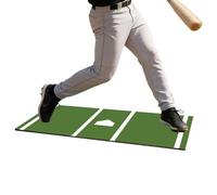 Generico Batting Mat for Baseball - Non-Slip Practice for Softball - Hitting Mats 135 x 30 x 0.5 cm - for Swing Training, Practice at Home, Garden,