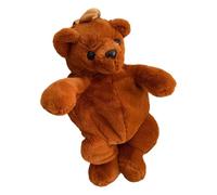 Genérico Bear Backpack - Plush Backpack 30 cm, Panda Plush Transport, Adjustable Strap Accessory | Mini Animal Backpack for Children, School Snacks, Toys, , Light Brown, Consulte la descripción