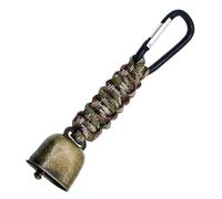 Genérico Bear Bell For Hiking - Super Loud Camping Safety Bell with Carabiner Rope | Wildlife For Outdoor Safety | Reliable Attachment Fʹor Backpacks and Gear Footrest Camping and Adventure