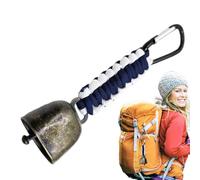 Genérico Bear Bell For Hiking - Super Loud Camping Safety Bell with Carabiner Rope | Wildlife For Outdoor Safety | Reliable Attachment Fʹor Backpacks and Gear Footrest Camping and Adventure