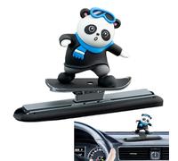 Generico Bear Decoration Skateboard for Car, Cute Skater Bea, Funny Bear Ornament for Dashboard, Bear Skateboard Car Decoration, Car Decoration