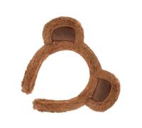 Genérico Bear Headband - Adjustable in Plush and Cute | Animal Headband with Brown and Cute Bear Ears - for Teenagers Ladies and Girls on Birthdays, Holidays, Celebrations and Celebrations