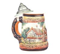 Genérico Beer Costumes for Adults, Classic Costume Cup Jumpsuit Functional Permeable to Outdoor Oktoberfest Festivals, Cosplay Parties, Women, Men, Boys, Girls, Comfortable with Flexible