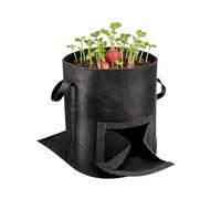 Genérico Beetroot Grow Container Breathable Fabric Root Development Support Portable Gardening Space Saving Beet Container Ideal for Beets, Onions, Tars