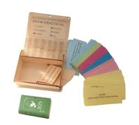 Generico Bible Verse Card Box - 150 Cards for Devotional Decoration, Christian Organizer for Bible Verses | for Home Daily Prayer Family Gathering Church Wedding Christmas