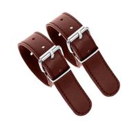 Genérico Bicycle Basket Strap - Adjustable PU Leather Locks Basket Locks - Replacement Cutouts Houses | Quick Release Buckle for Vintage Bike Accessories, ALM