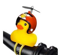 Genérico Bicycle Bell with Rubber : LED Light Up Bell Bicycle Horn for Kids Toy Accessory with Bright Flash | for Adults, Children, Safety Alert, So Signage