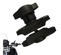 Genérico Bicycle Handlebar Clamp Base - Mirror Base for Motorcycle Handlebar, Alloy Tool 360° Rotatable for Navigation