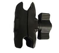 Genérico Bicycle Handlebar Clamp Base - Spherical Handlebar Clamp Mounting Base - Sturdy Bracket with 360 Degree Rotation for Phone Mounting, Recording and Navigation