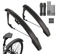 Genérico Bicycle Mudguard - Adjustable Cycling Mud Guard - Set of Bicycle Mud Wings for Mountain Biking and Recreational Road Cycling and Rain Driving