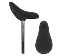 Genérico Bicycle Seat: 10.0 Inch Bike Seat, Comfortable Bicycle Saddle Cushion, PU Saddle Cushion for | Laptop, Soft PU Replacement Seats I