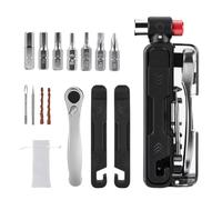 Generico Bicycle Tool Kit | E-Bike Kit | Portable Screwdriver with Ratchet Tips Non-Slip for Commuters Hiking Downhill Scooter Motorcycle