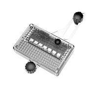 Generico Bicycle Tyre Valve Light for Bikes | Waterproof LED Light | Luc of Colourful Solar Powered Wheels for Bicycle Safety, Driving