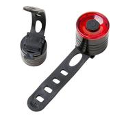 Generico Bike Front and Rear - Silicone Metal | Lamp Set | Bicycle LED Safety Waterproof Cycling Light for Night Driving Visibility IT