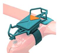 Generico Bike Phone Holder, Handlebar Accessory, Silicone Band Non-Slip Quick Release Adjustable High Elasticity for Fitness Travel Road Adventure