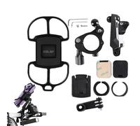 Generico Bike Phone Holder, Universal Adjustable Mount, Phone Handlebar Mount, GPS Navigation Video Recording Live Streaming Video Calling Driving Road Mountain