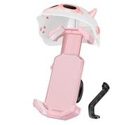 Generico Bike Phone Holder, Waterproof Sunshade Cellphone Rack, 360 Rotating Motorcycle Mount, Shockproof Secure Grip, Adjustable Bracket for Bicycles, Scooters, Outdoor Riding, 11.94 to 18 cm