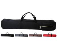 Generico Billiard Cue Case, Billiard Cue Bag, Portable Bag with Durable Oxford Fabric for 3 Bazzles and 4 Rods with Accessory Pocket