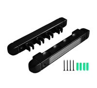Generico Billiard Stick Holder Set - Hardwood Stick Holder Set, 4 Clips for Cue Cue Display Solid Wood | Pool Shelves for Cues, Playroom, Home Bar, Decorative Style