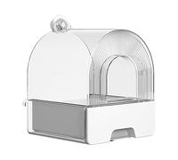 Genérico Bird Bath | Cube Shower for Pets | Bathtub, Canary Cage Bath Accessory | Easy Installation, Compilation Of Clear, Design | PRINTED USE OF THE SMALL