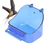 Genérico Bird Bath: Spacious Shower Cubicle for Parrocchetti and Parrots, with Hooks for Easy Installation | Company Bird Bath, Cage Accessory, Cockatoo and Small