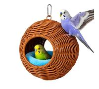 Genérico Bird - Breathable and Bite-Resistant Nesting Decoration, Bed House and Cottage for Parakeets | Small Parrots, Canaries, Lovebirds, Indoor and Outdoor Bed Bird House Garden