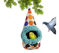 Generico Bird Cage Soft House for Resting | Bird House Warm In Winter For Home And During The Winter For Inseparable Cockatiels Canaries And Finches Conuri