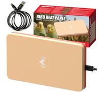 Generico Bird Cage Warmer, USB Heating Mat 18 x 10 cm - Heating Pad with 1.5 Metre Cable for Small Animals | Prevention of Winter Habitat for Parakeets