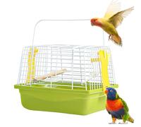 Genérico Bird Carrier Jago, Travel Carrier Guarantees an Outdoor Parrot | Vogel Carrying Accessories Made of Wire Material for Turtle Pigeons, Medium Parrots, Parasites and Nymphen