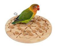 Generico Bird Chew Toys - Wooden Toy with Removable Caps, Ideal for Conure - Mental Stimulation, Exercise, Boredom , Health