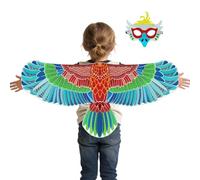 Genérico Bird Costume Wings, Elastic Straps Imagination Game | Wings and Cape for Boy Girl | for Stage Carnival Holiday Events Masquerade Photography Birthday Halloween