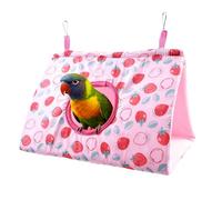 Genérico Bird Hammock | Warm Climbing Game | Cave House for Canaries | for Cage Accessories in the Winter Season for Parakeets, Parrots, Parrots, Cockatiels and Canaries