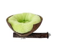 Genérico Bird Nests - Warm and Anti-pecking Parakeet Breeding House 18.5 x 14 x 7.5 cm | Hummingbird for Winter, Sleeping, Cockatiel, Lovebird, Whether for Use with Canary Finch