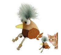 Genérico Bird Toy for Cats | Bird Squeak Toys & Catnip for Cats - Pet Supplies Indoor Games for Training Exercise & Enrichment