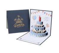 Genérico Birthday Card: Handmade Paper Keepsake Set Colorful Envelopes | Folded Personal Expression for Husband or Son, Decorative Stationery Send Warm Wishes