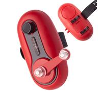 Genérico Bite Alarm Bell - Sound Indicator with Versatile, Lightweight, Portable, Modern, LED Light and Volume, Adjustable for Signals | Multipurpose Outdoor Indoor Utility Stylish