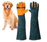 Generico Bite Resistant Gloves - Pet Grooming Gloves | Anti Scratch for