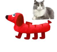 Genérico Bite Resistant Plush Catnip Toy | Tough Cat Teether Toys for Indoor Kittens Mental Stimulation