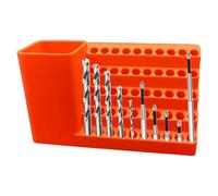 Generico Bits Halter Sechskant - Stabiler Werkzeug Organizer Kompakt, Schneller Zugriff Sortierte Bit Lagerung | Professionelle Werkbank Organisation Für Werkstatt Wand System