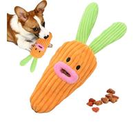 Generico Bitter Toys for Dogs - Interactive Easter Carrot Plush Toy - Funny Puzzle for Dogs, for Small Medium Puppies and Gardens