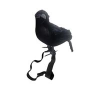 Generico Black Crows - Resin, 9.45 Inches Raven Statue Decoration for Gothic Shoulder | Ghostly Raven for Holidays, Disturbing Figurine for Home Decoration, for Bedroom From, So
