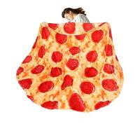 Genérico Blanket for Sofa, Blanket - Pizza Wrap - Soft Pizza Blanket, Creative Food Wrap Blanket for Living Room, Home, Travel