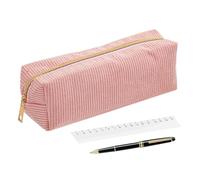 Genérico Bleistiftfall - Federmäppchen,Großes Federmäppchen Für Mädchen | Zipper Schreibwaren Makeup Tasche Für Marker Linear Radierer Notizzettel | Büro Kunst Klasse Alltagsgebrauch Reisen, Pink